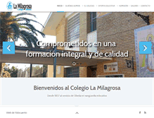 Tablet Screenshot of milagrosa.org